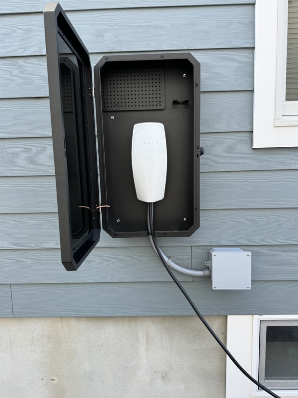 tesla charger installation