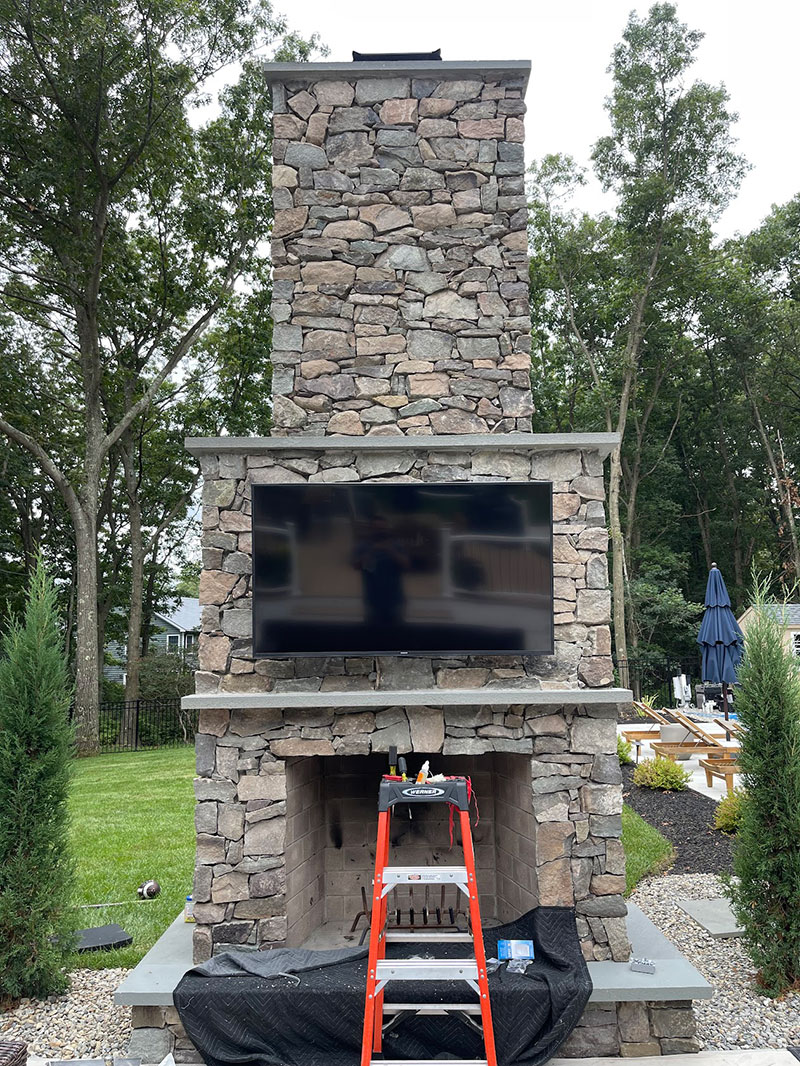 TV Installation Fireplace