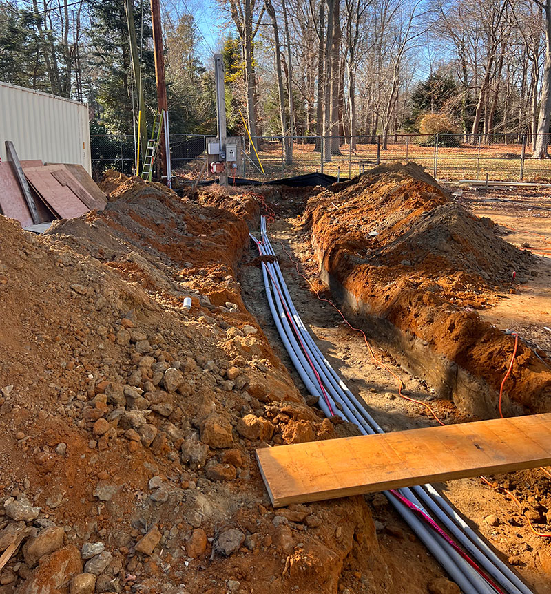 gas line install