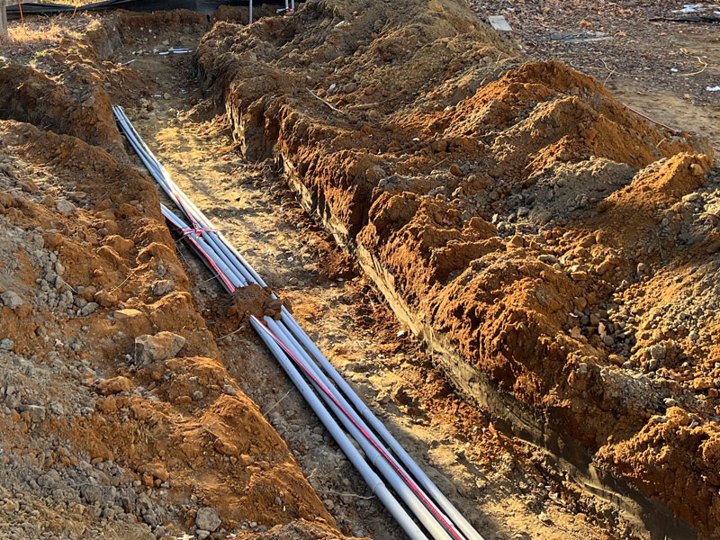 gas line install